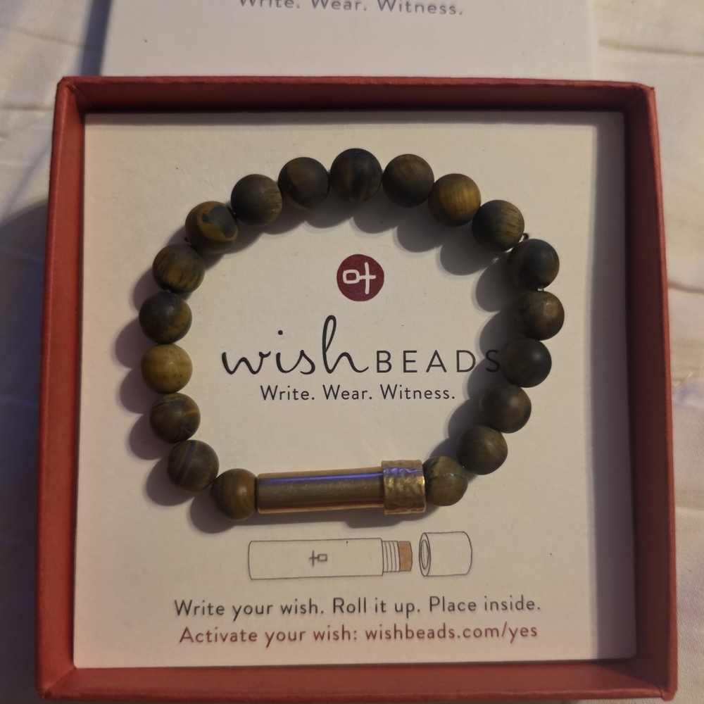 Wishbeads Tiger Eye Bracelet